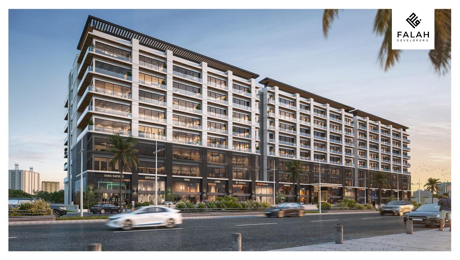 Falah Developers Building